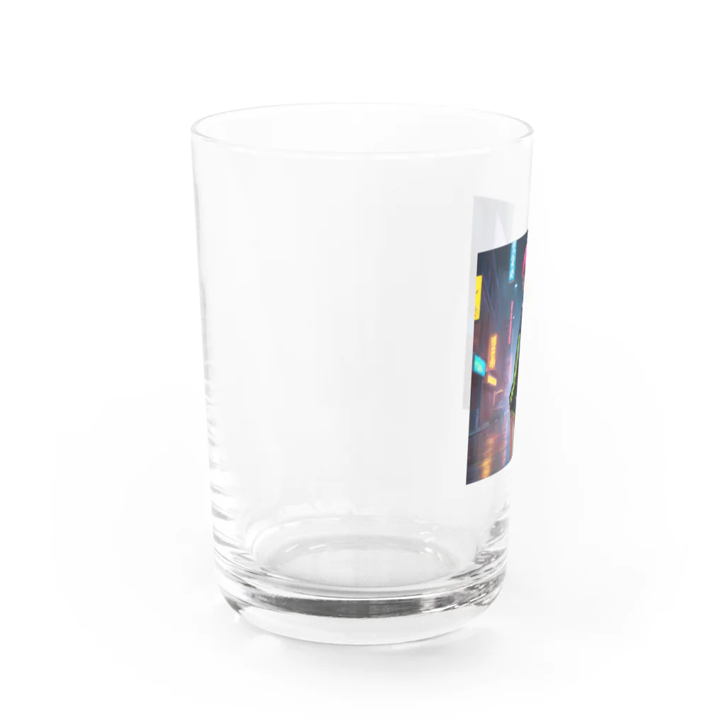 shiba9のCyber Girl Water Glass :left