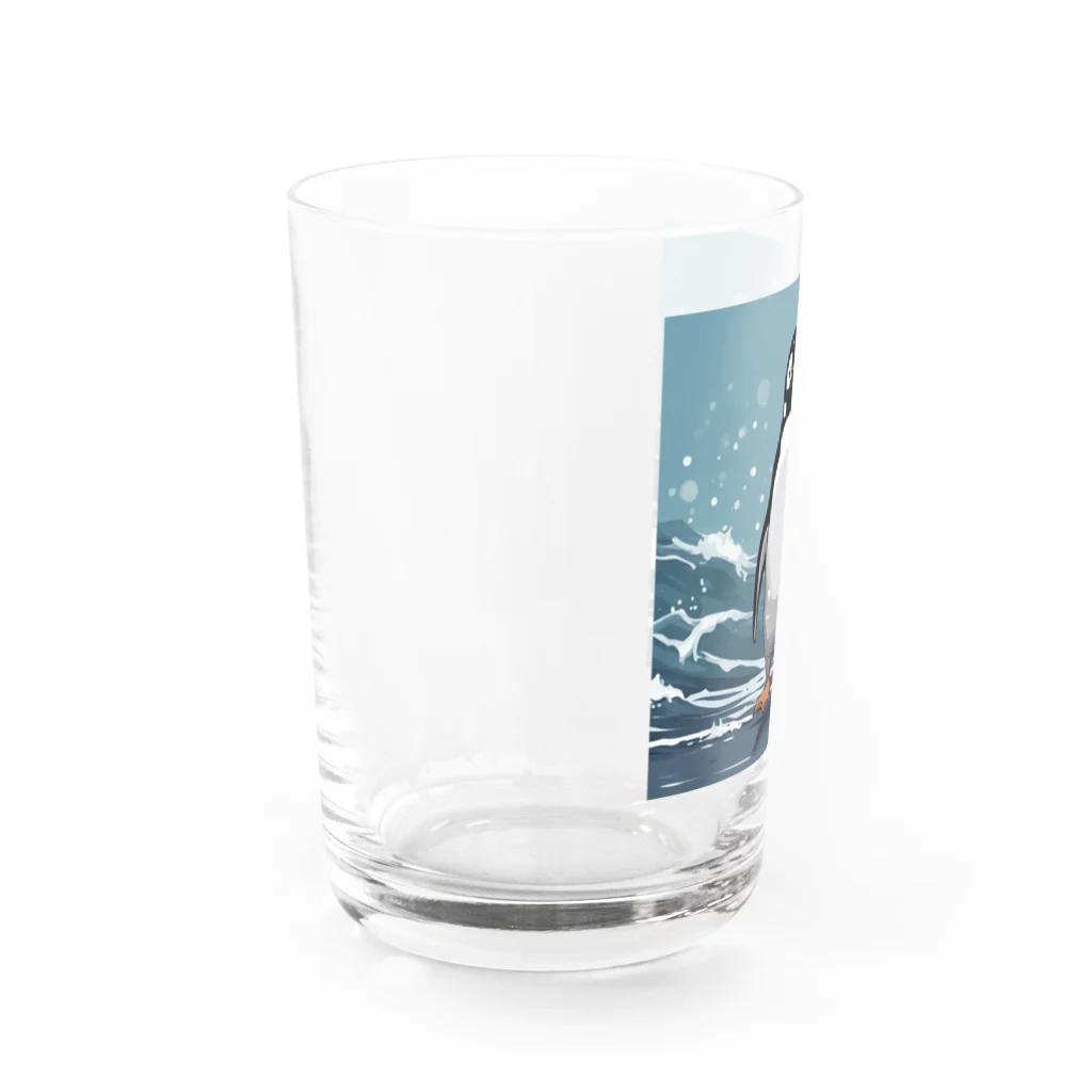 TPGの荒波ペンさん Water Glass :left