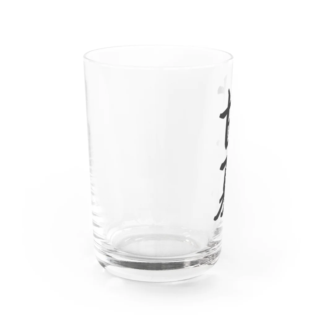 着る文字屋の甘夏 Water Glass :left