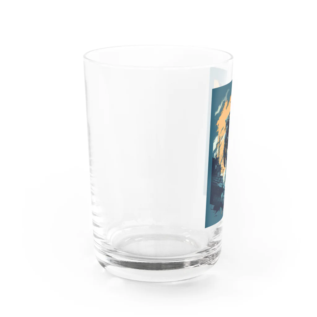 B_store（仮）の宇宙冒険さるかいな Water Glass :left