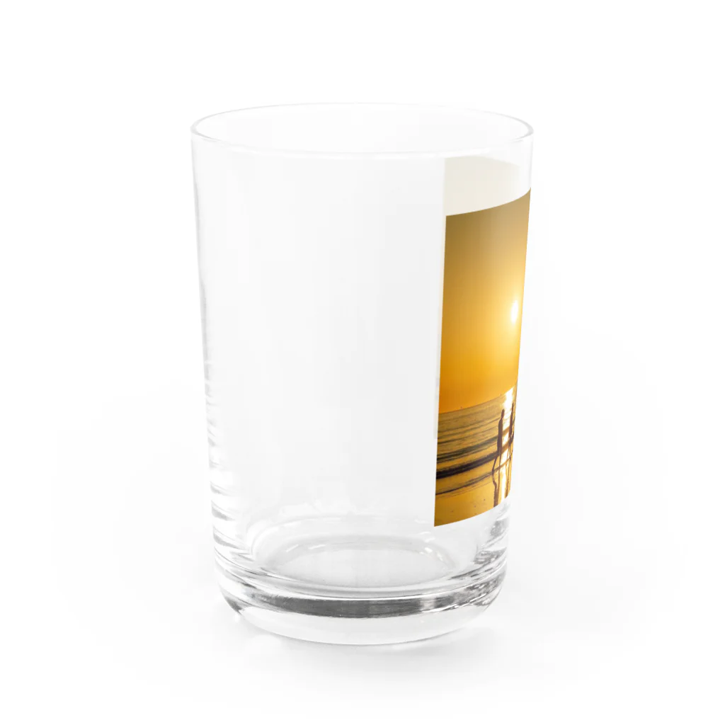 taka9428jpの夕日 Water Glass :left