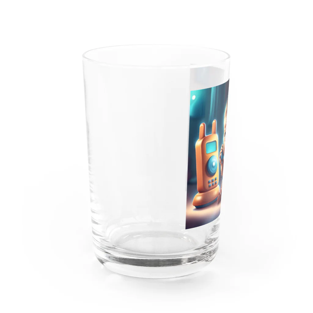 おもかわさんの赤ちゃんテレフォン👼 Water Glass :left