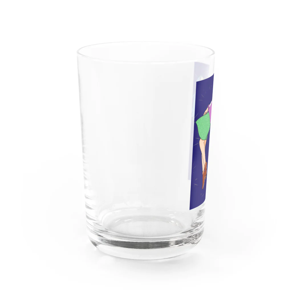 自由気ままのんびりショップの無重力少女 Water Glass :left