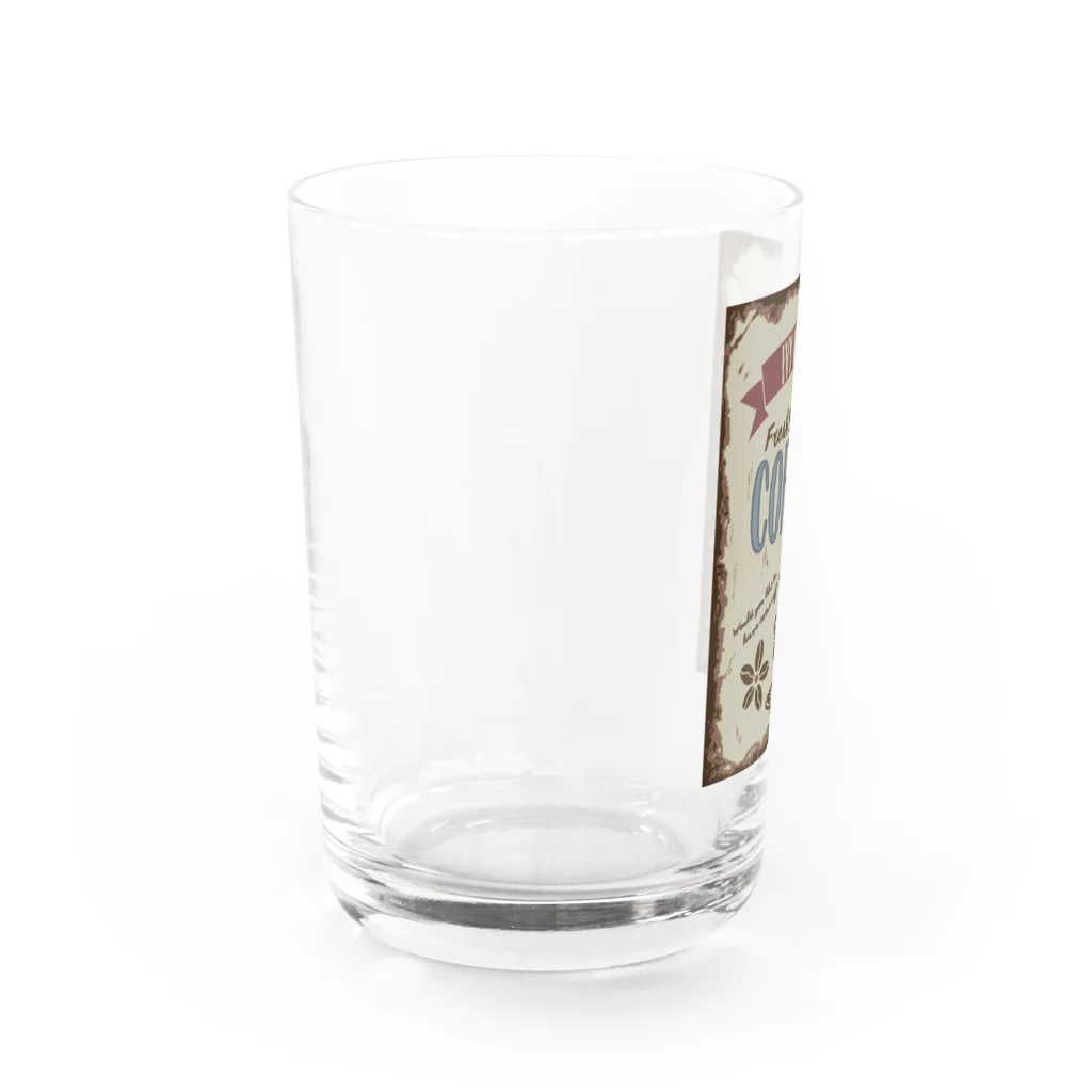 takoのコーヒーショップ Water Glass :left