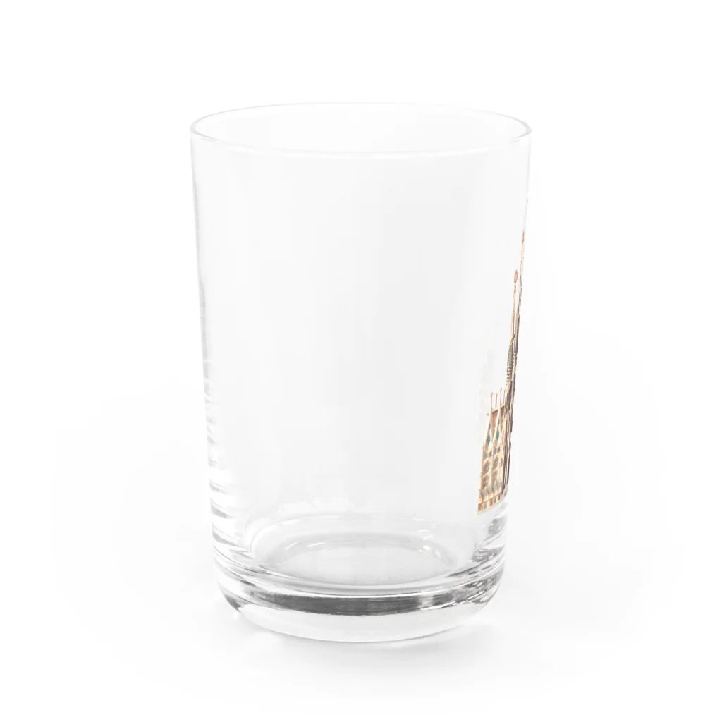 Aomugi shopのサグラダ・ファミリア　飲料容器 Water Glass :left