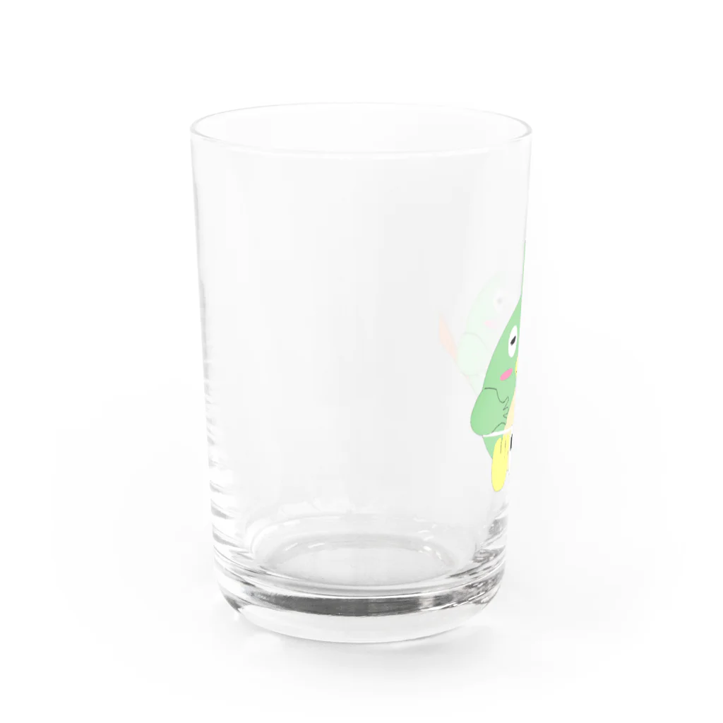 カモノ店のカモノハシのグラス Water Glass :left