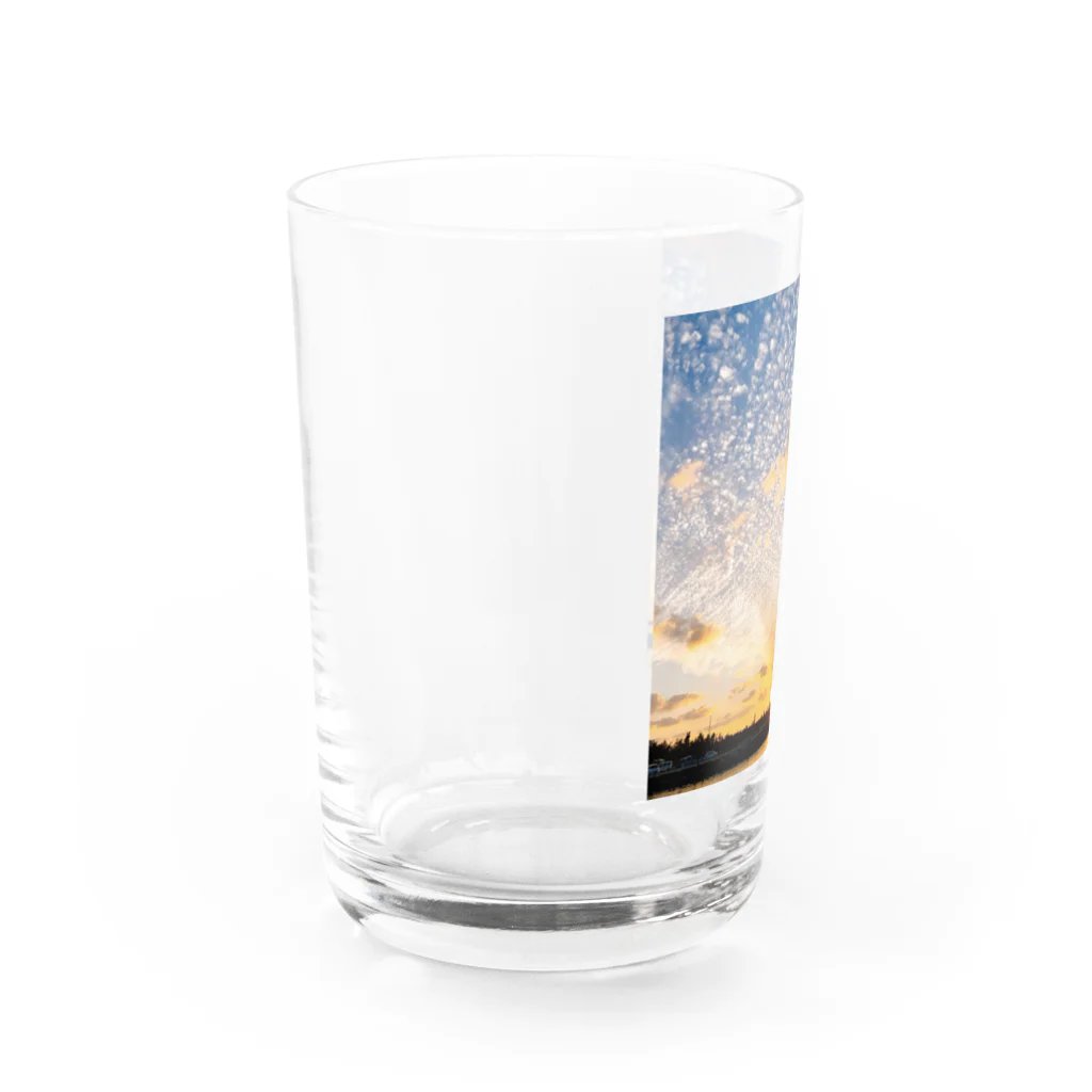 makoyama510のsummer evening Water Glass :left