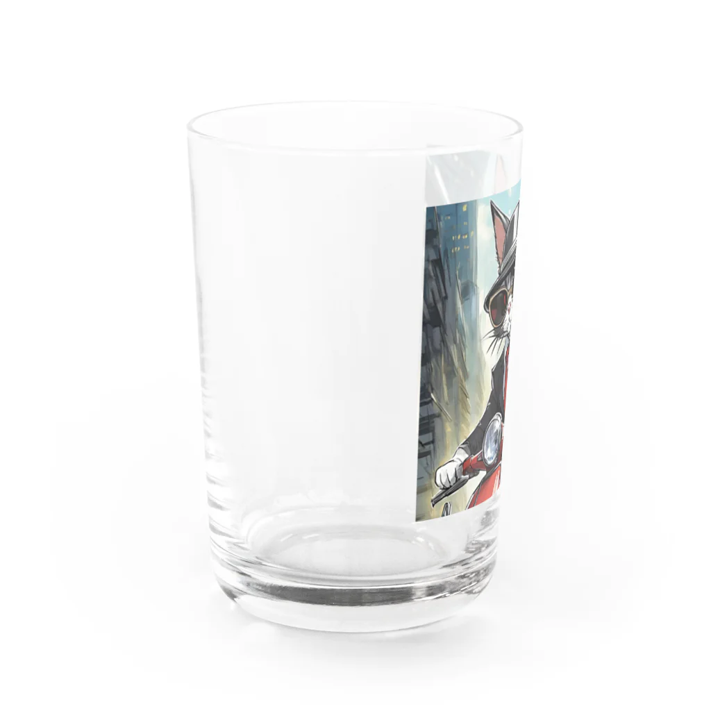 "ModsCats"〜モッズキャッツ〜のモッズキャッツは男前〜ModsCats〜レオン編 Water Glass :left