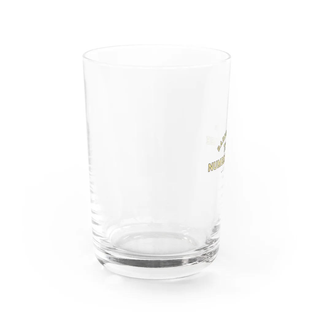 tnt  apparel lineのbarber shop the number three apparel line Water Glass :left