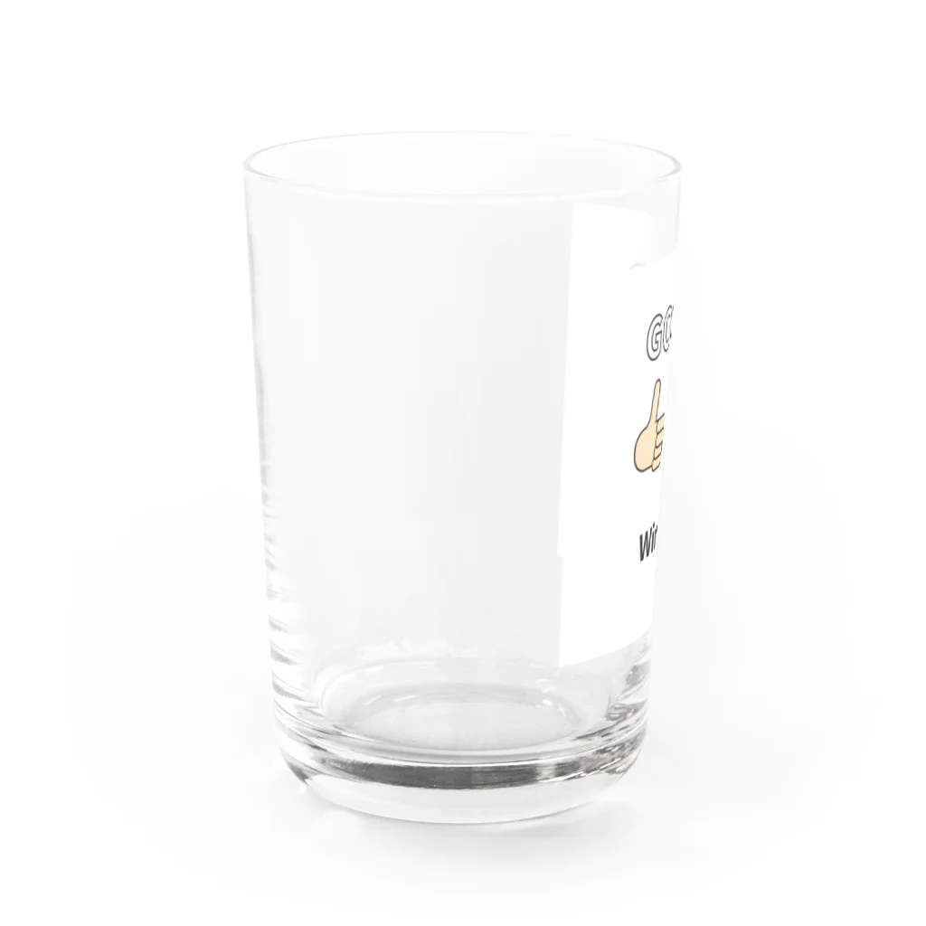 フリーダムの貴方も私も、Win Water Glass :left