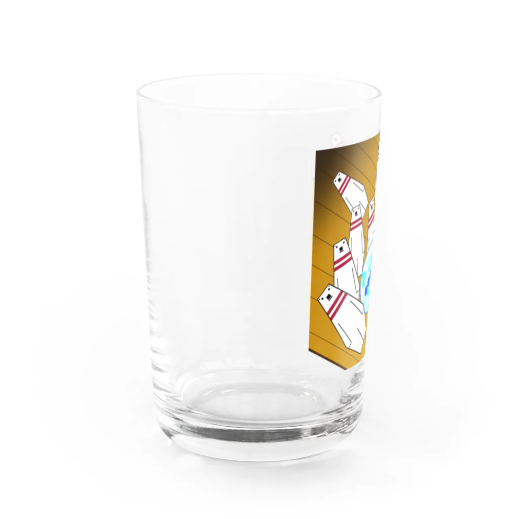 ほかほかしろくまのあったかざっかやのしろくまボウル Water Glass :left