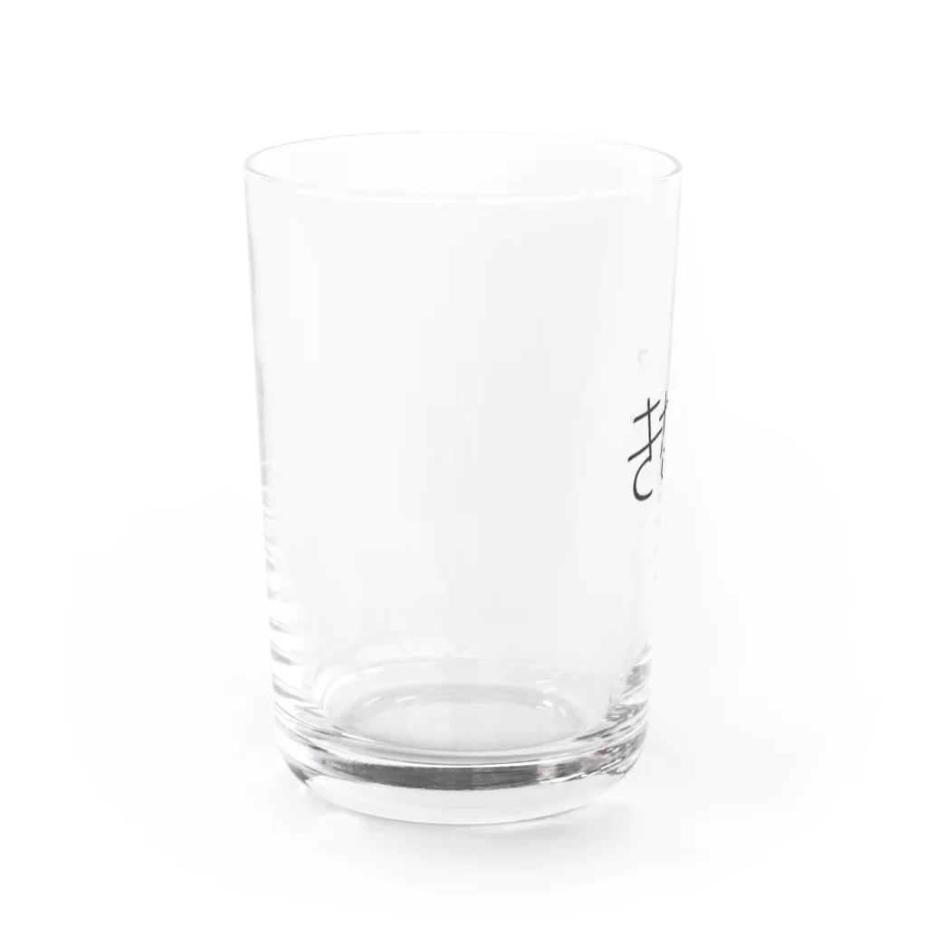 SIMPLE-TShirt-Shopのもち2 Water Glass :left