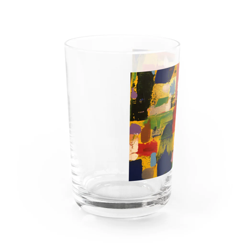 Hide’s Artのファッショナブルカラー Water Glass :left