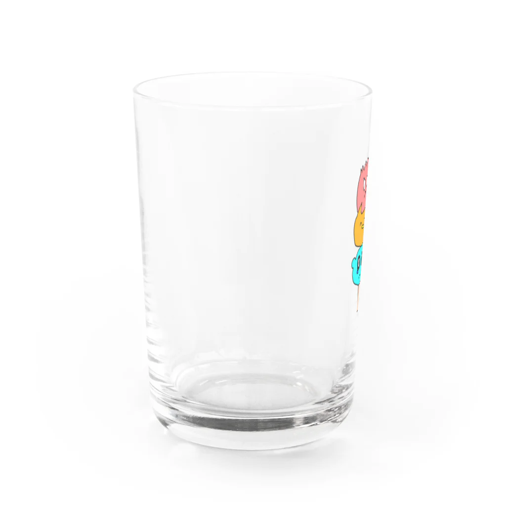 PAPOPINのおいしいおだんご Water Glass :left