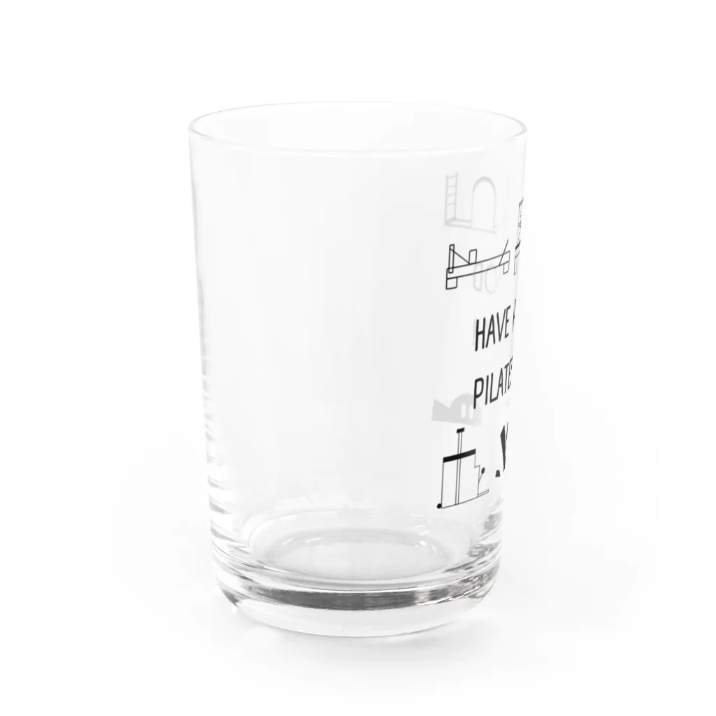 pilates_loversのHave a Good Pilates Day! Water Glass :left