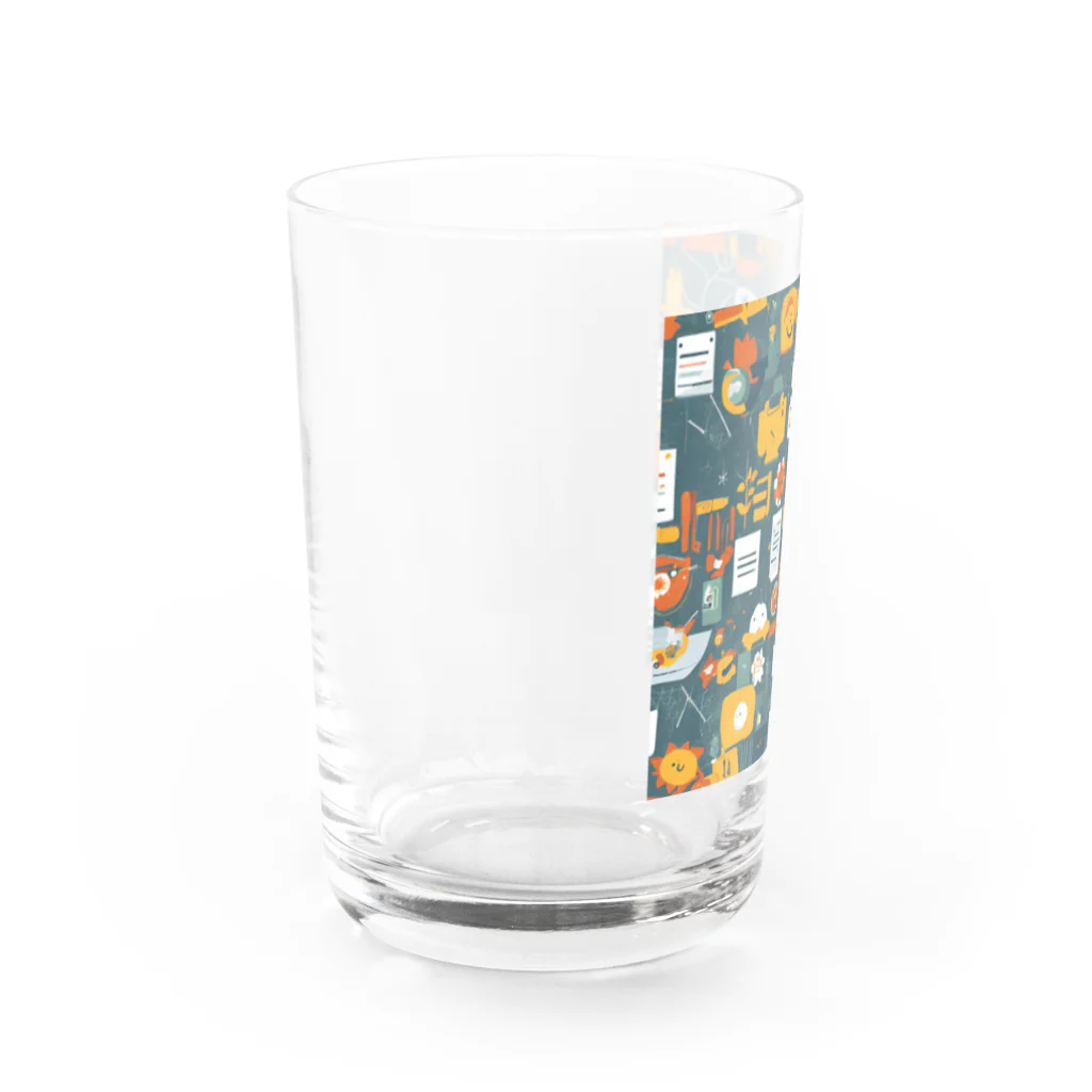 あんぽんたんのグリングリン Water Glass :left