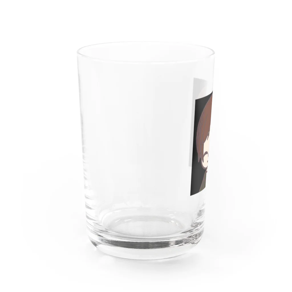 瀧さんショップのおかずちゃん似顔絵アイコン Water Glass :left