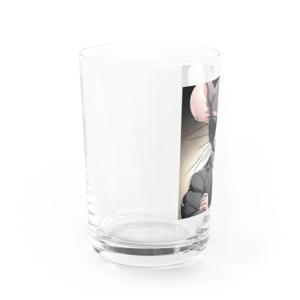 中原ひろふみのねずみ講代表 Water Glass :left