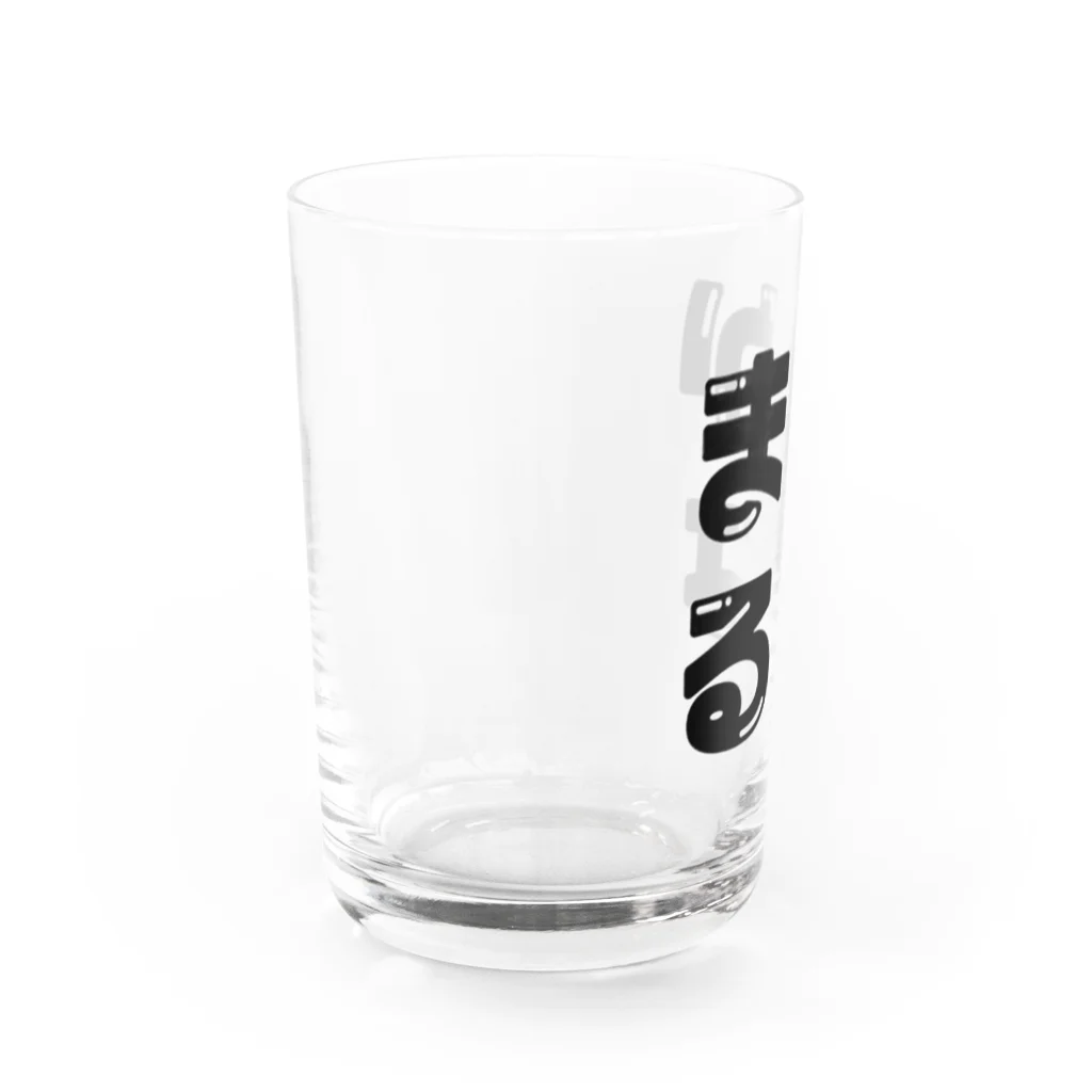 KNMR cityのと透過まかるな Water Glass :left