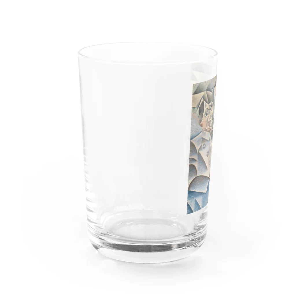 世界美術商店のピカソの肖像画 / Portrait of Pablo Picasso Water Glass :left