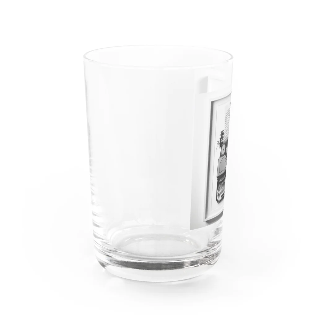 くろぼんのタイプライター Water Glass :left