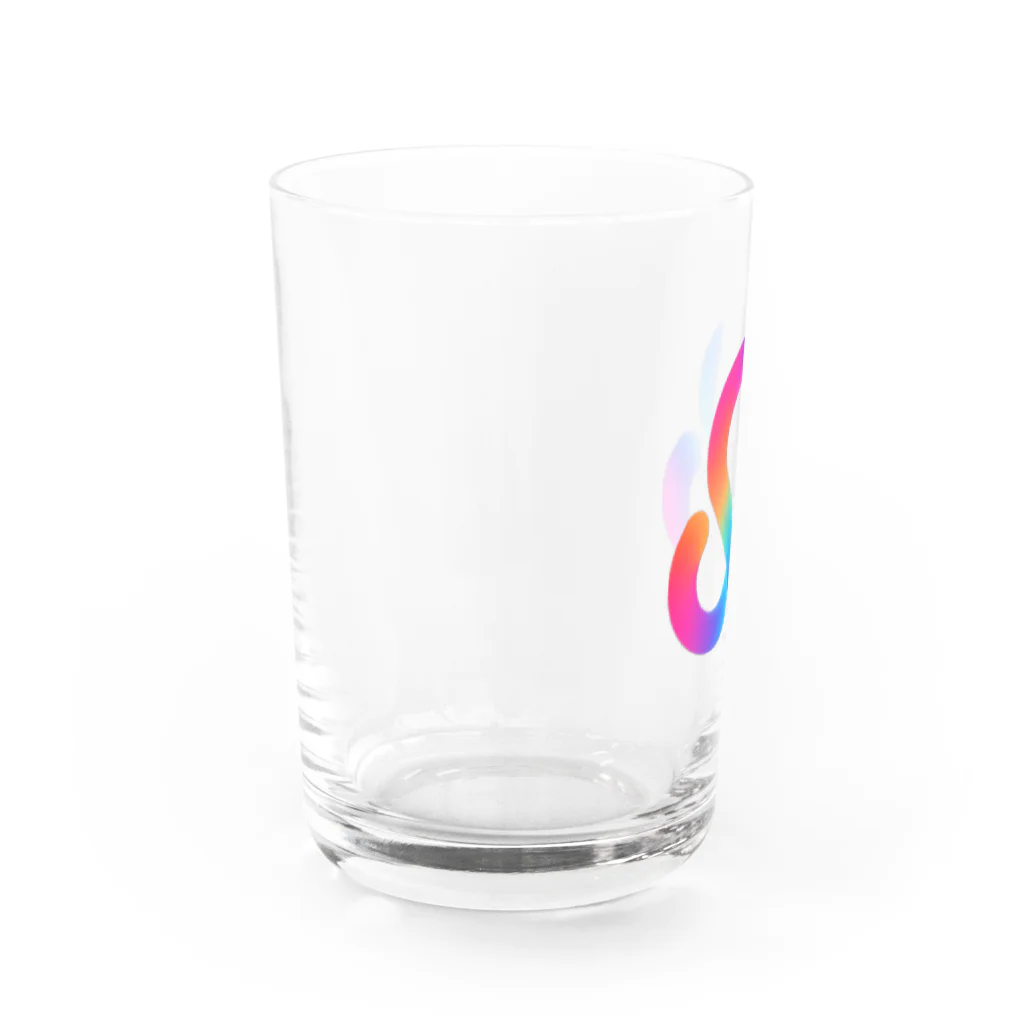 &AIの&AI  ロゴ Water Glass :left