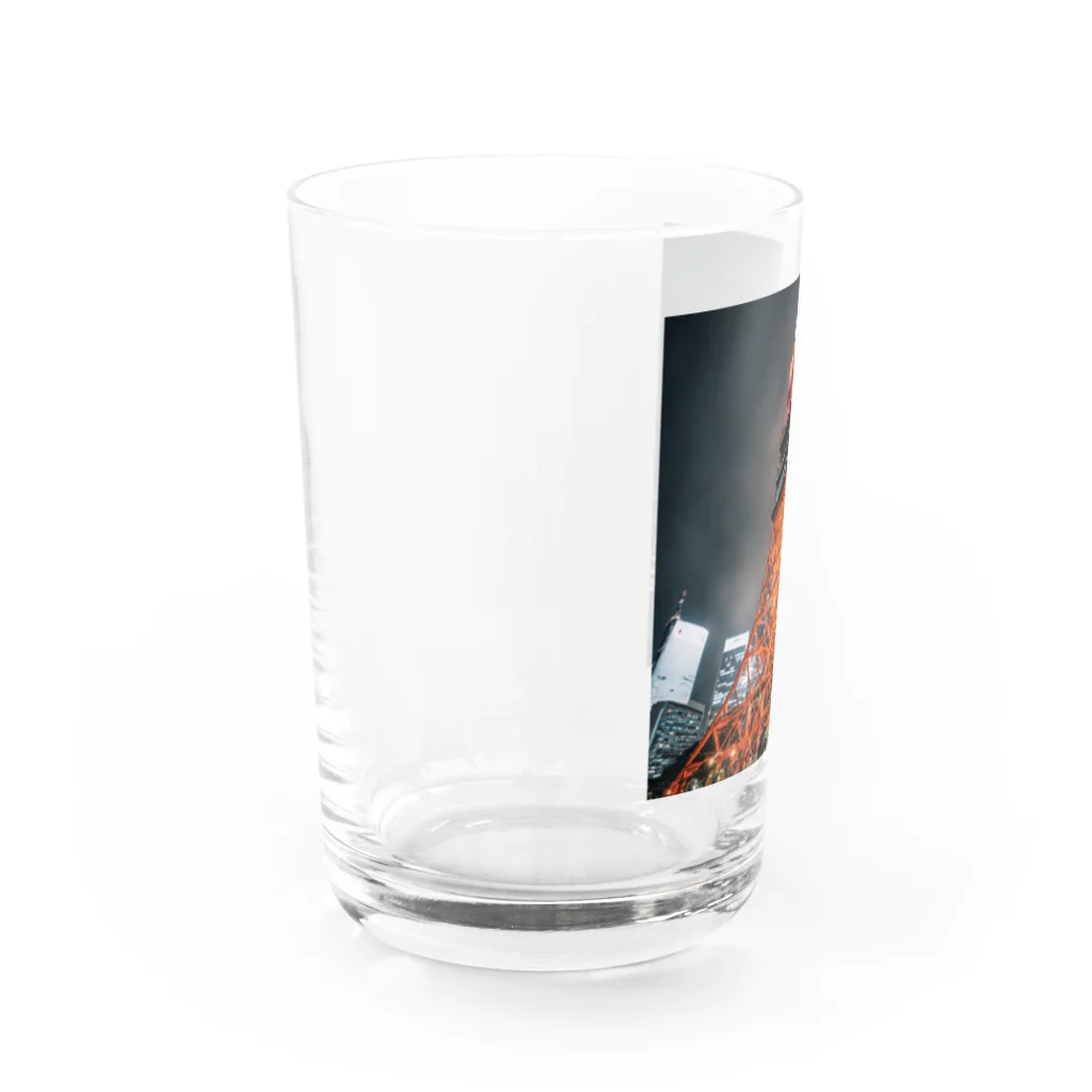 Pekotaroの電波塔 Water Glass :left