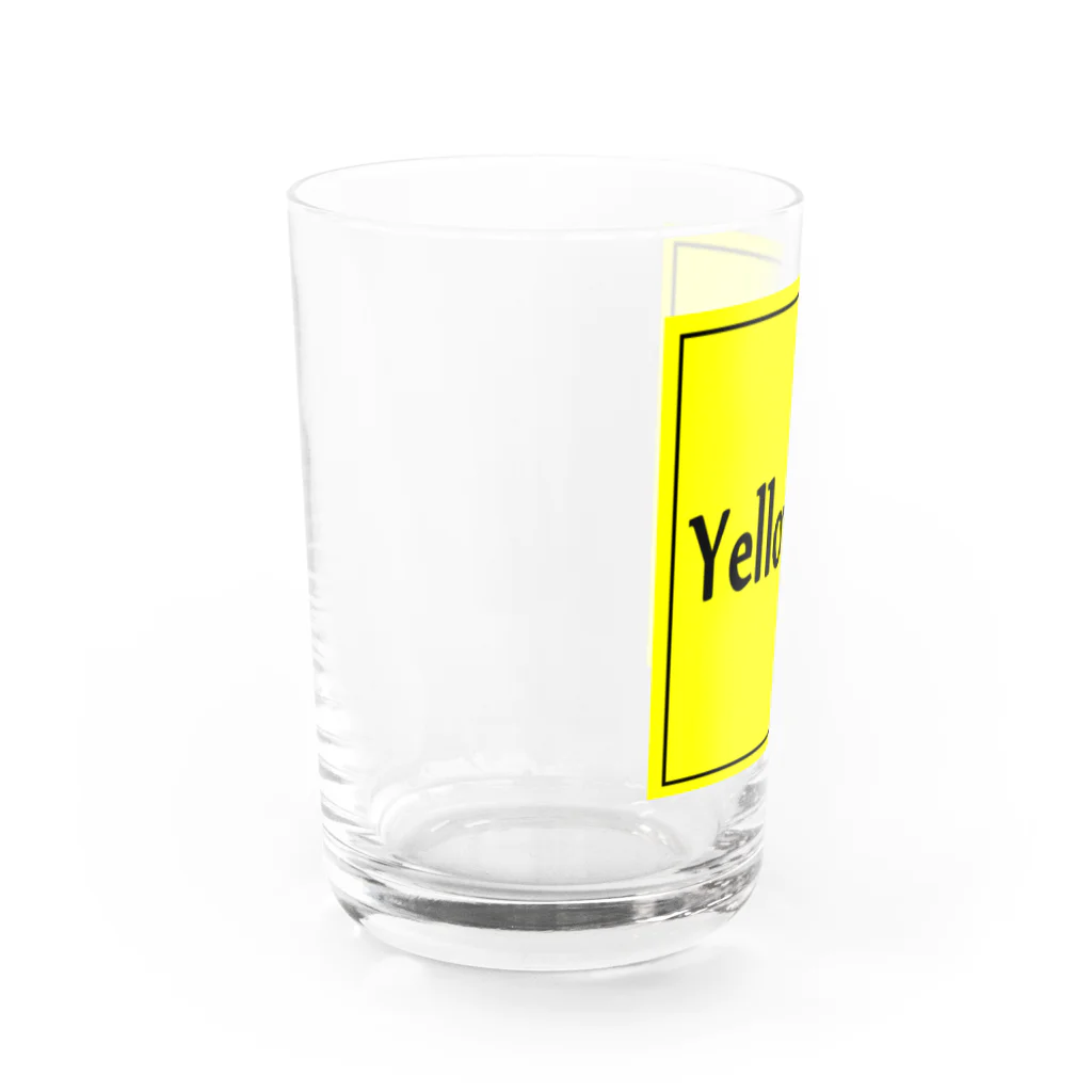 BLUE MINDの黄色主義のグラス類 Water Glass :left