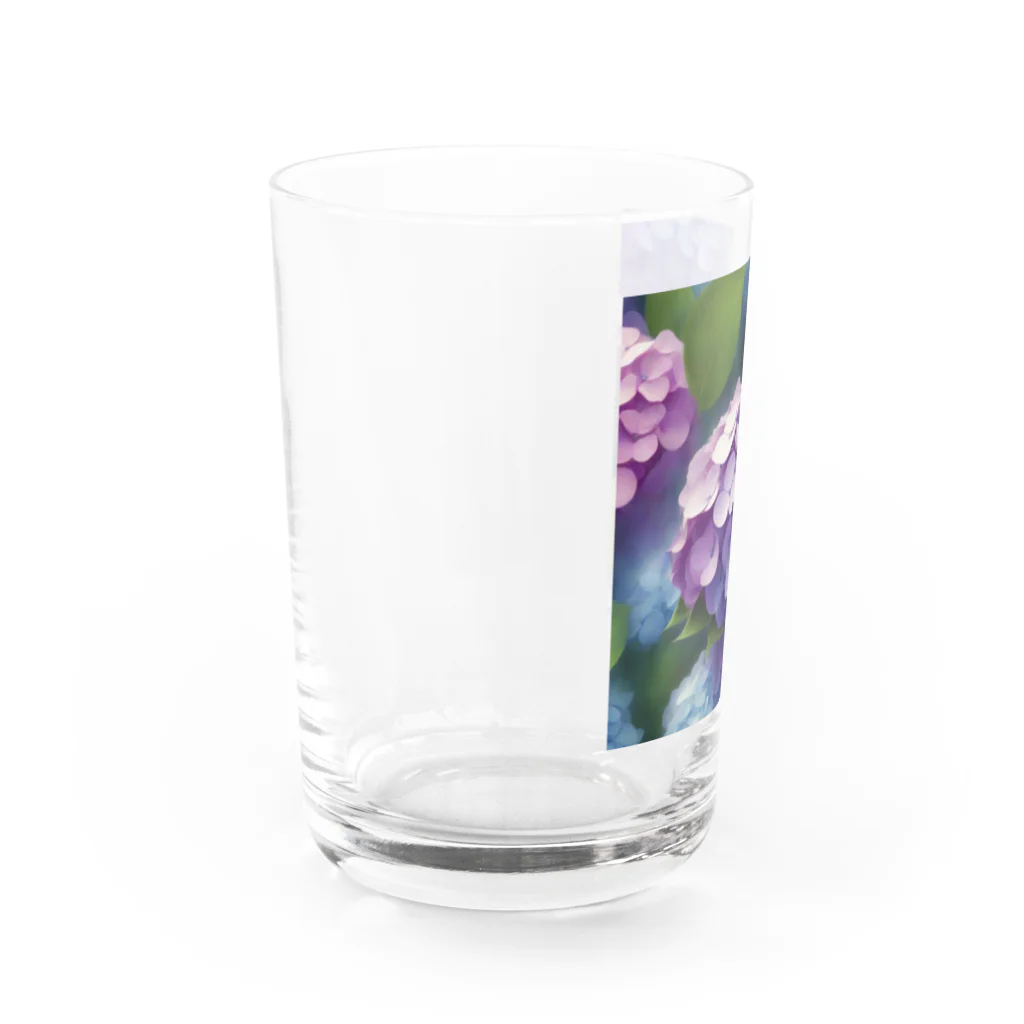 jmdapuwmdのあじさい Water Glass :left