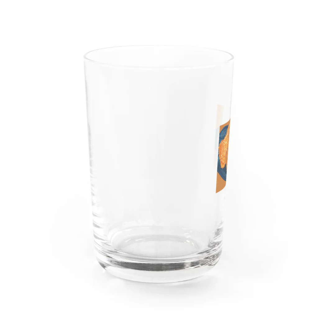 gabliel.の唐揚げ Water Glass :left