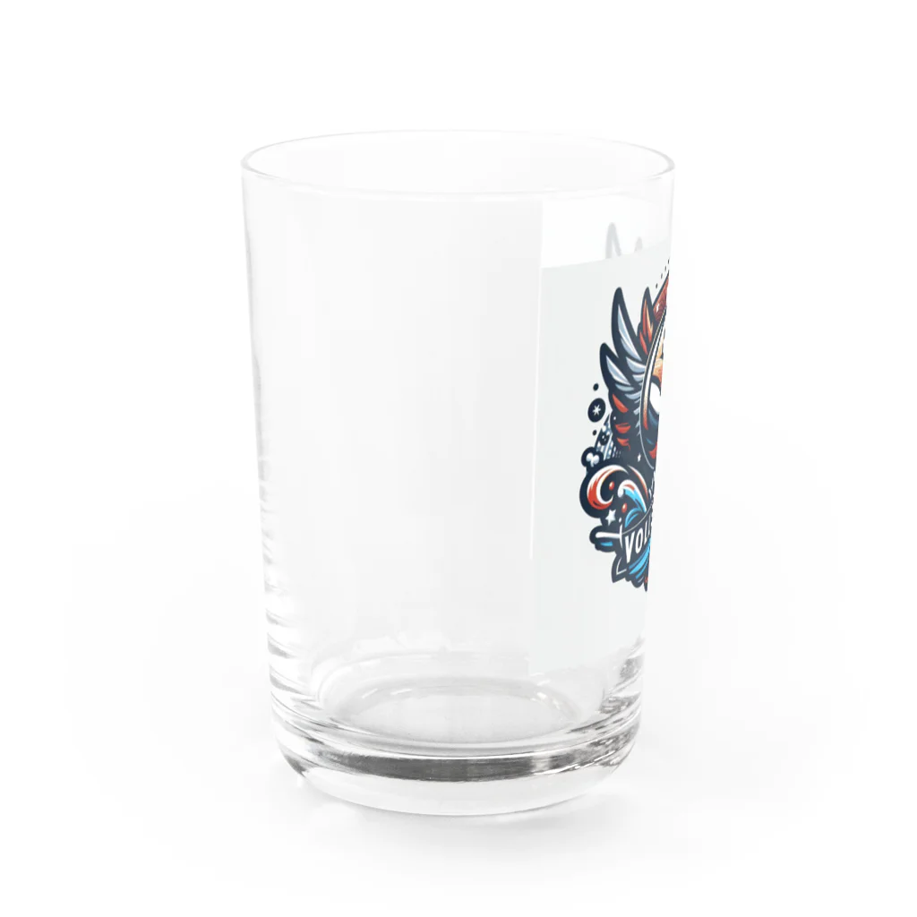 【volleyball online】のLINEスタンプ風 Water Glass :left