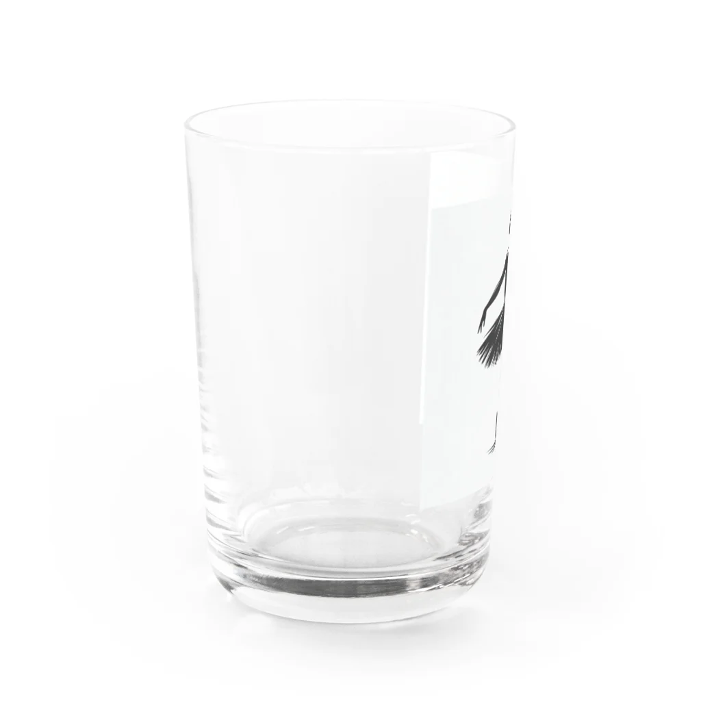 ポロムのおみせの私はバレリーナ Water Glass :left
