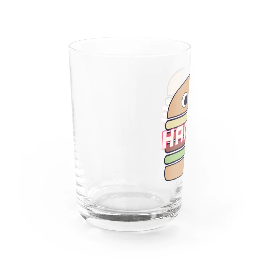 charlolの🍔ハンビーちゃん Water Glass :left