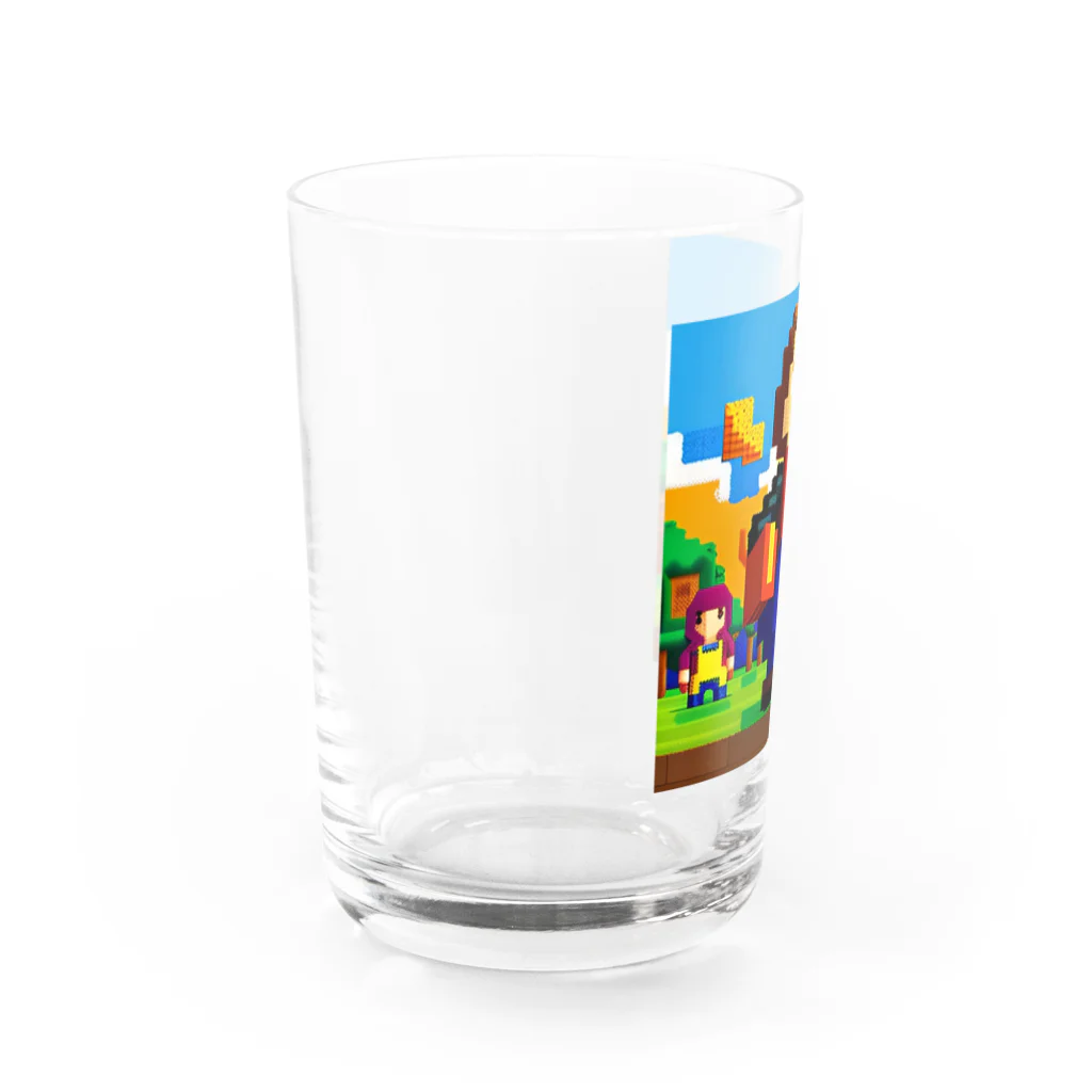 ローグダヨの家のドット君冒険の始まり Water Glass :left