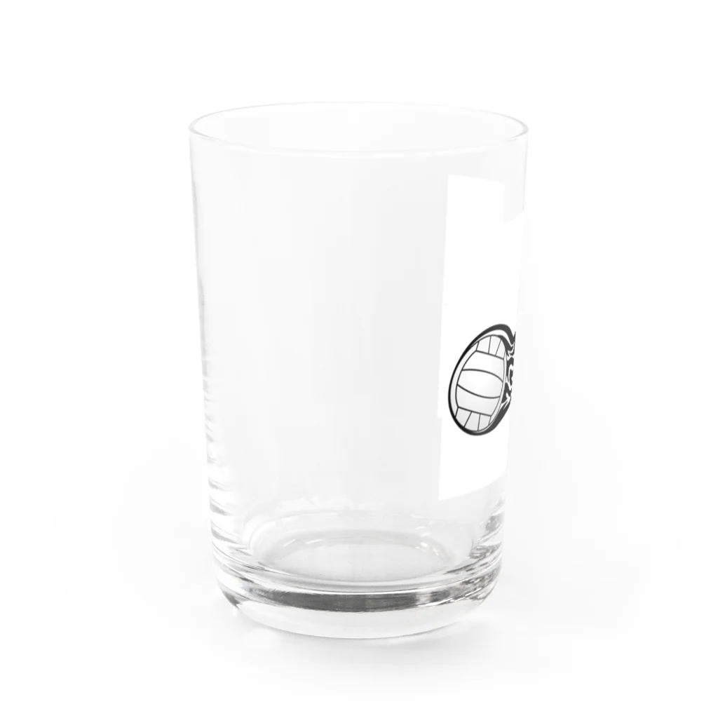 【volleyball online】の火を纏ったバレーボールの瞬間 Water Glass :left