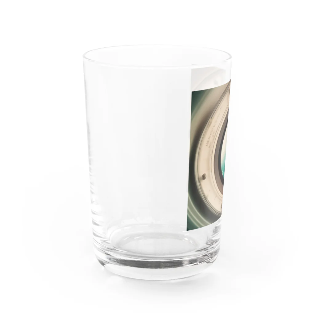 テフラんずの窓の外は宇宙 Water Glass :left