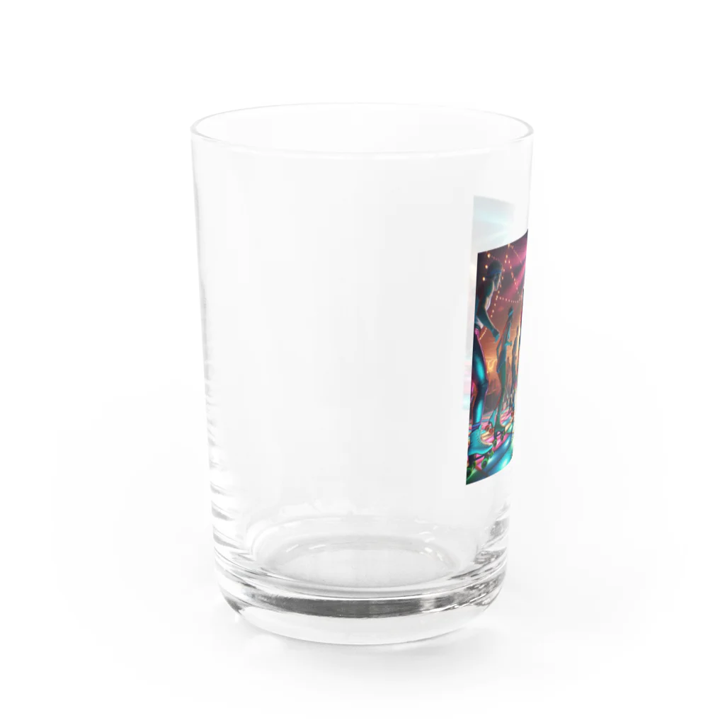 たてっぴのショップの1980年代のポップカルチャー Water Glass :left