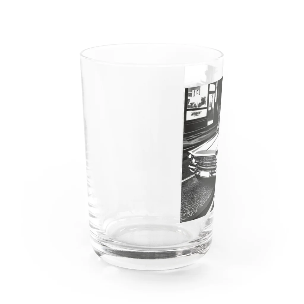 彩り屋のCLASSICcar Water Glass :left