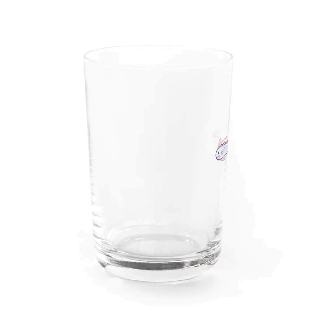 深海 なみ🪸深海グッズ🪸のリュウグウノツカイ(深海魚) Water Glass :left