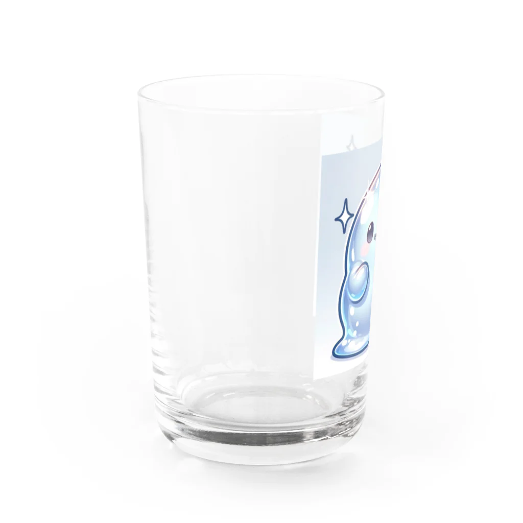 スライムショップのブルースライム Water Glass :left