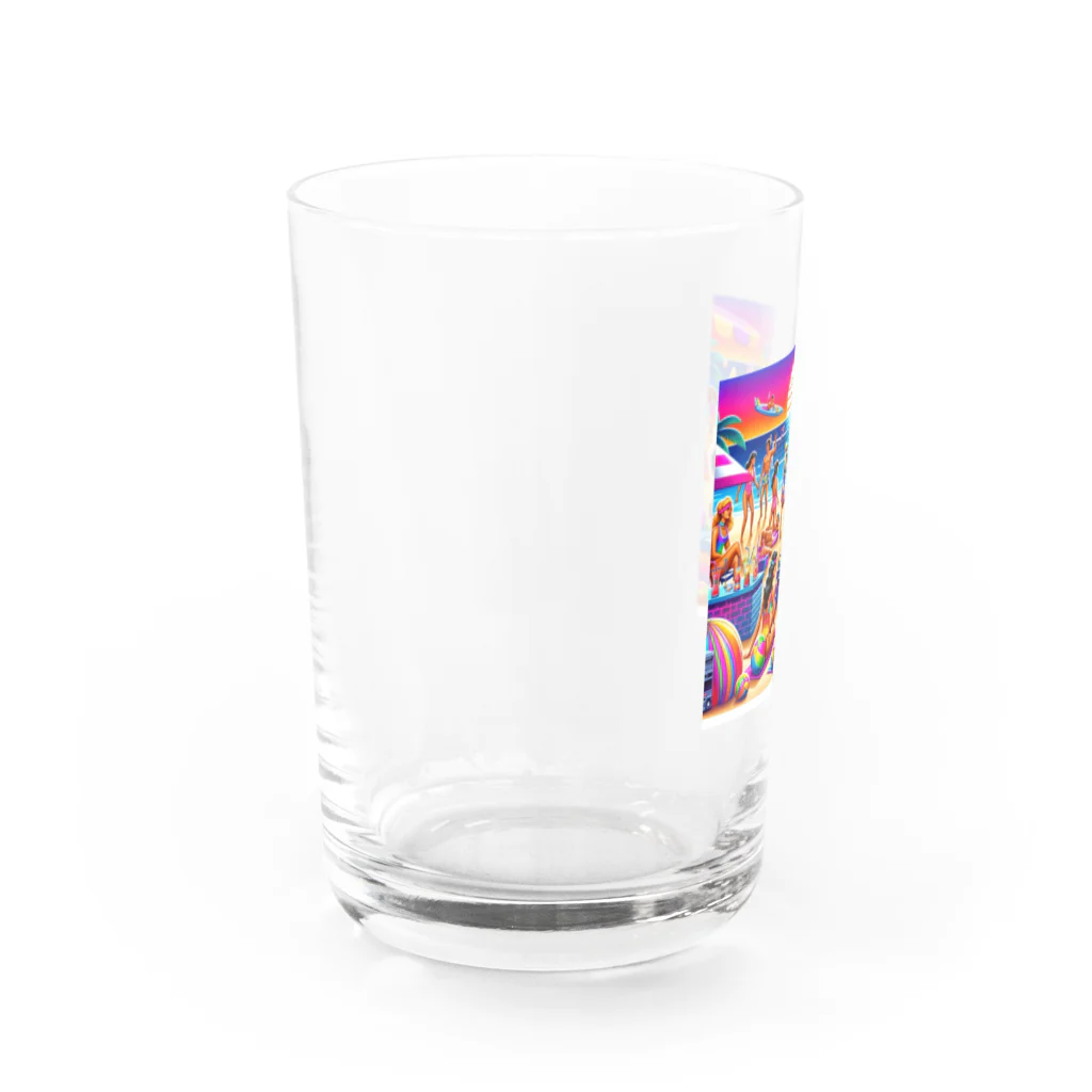 たてっぴのショップの思い出の世界へタイムトラベル！ Water Glass :left