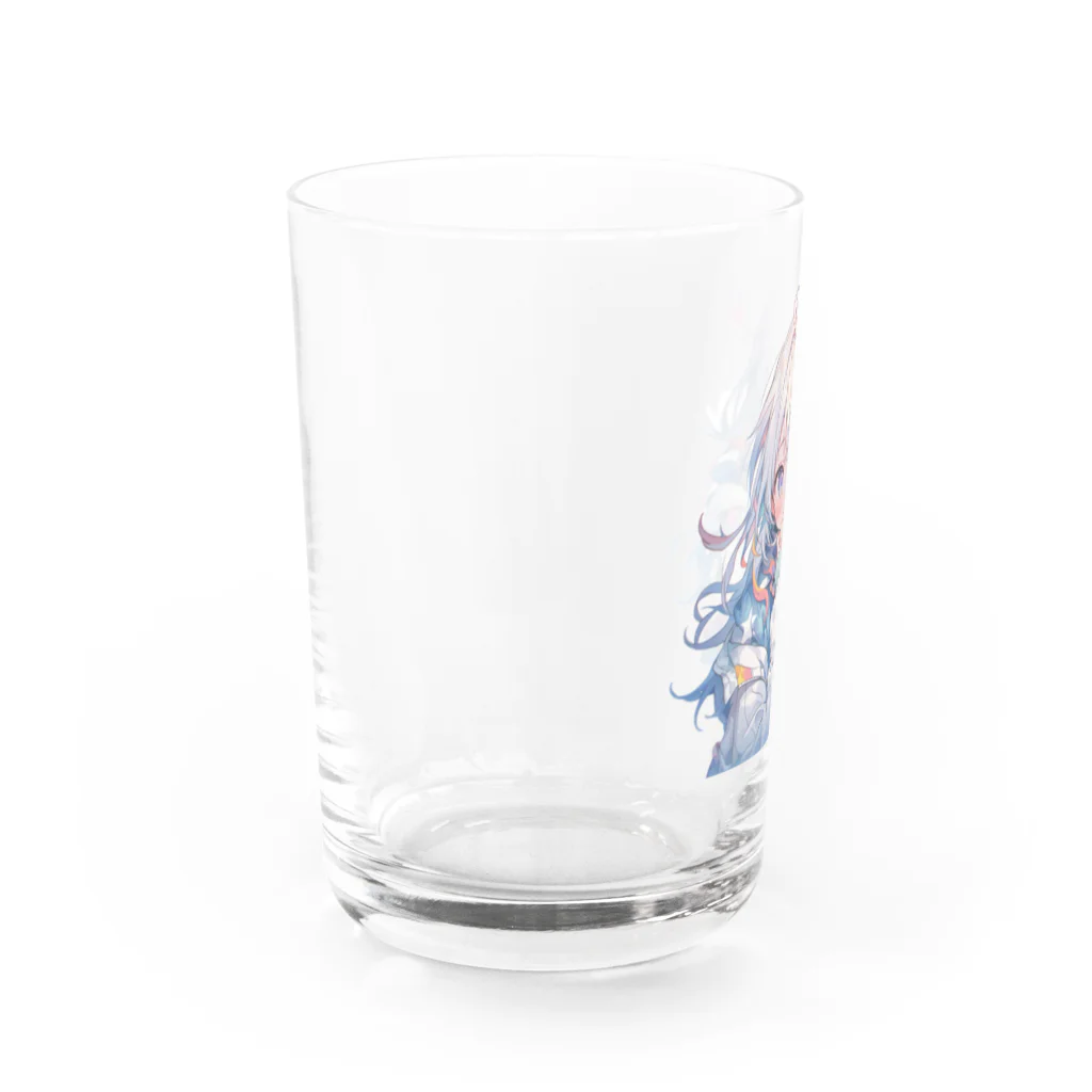 KAMIBUKROのかわいい女の子 Water Glass :left