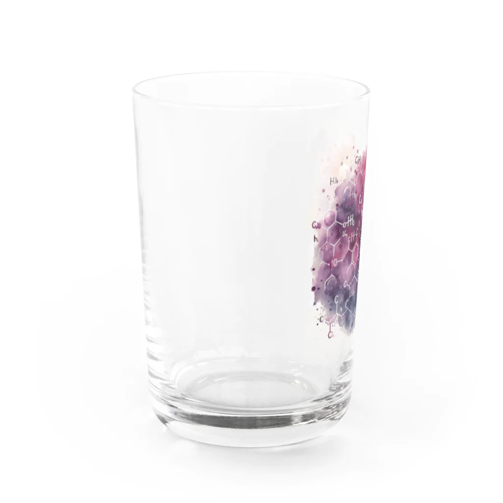 science closet（科学×ファッション）の惑星の化学反応式 Water Glass :left