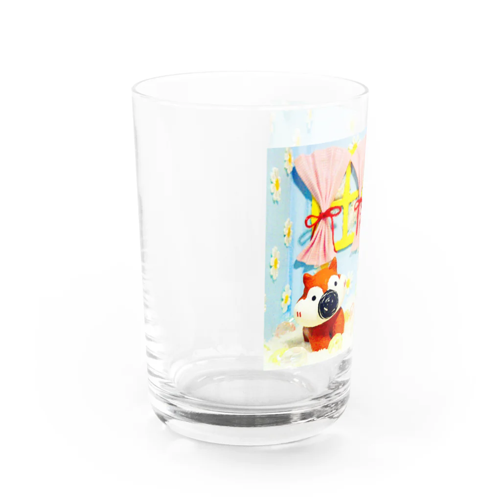 tint ribbonsの【ガオガオとコジロー】ガオコジのお部屋 Water Glass :left