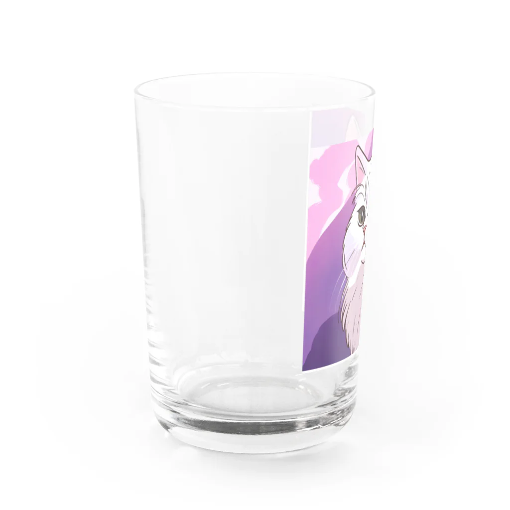 kazuma16のふわふわペルシャ Water Glass :left