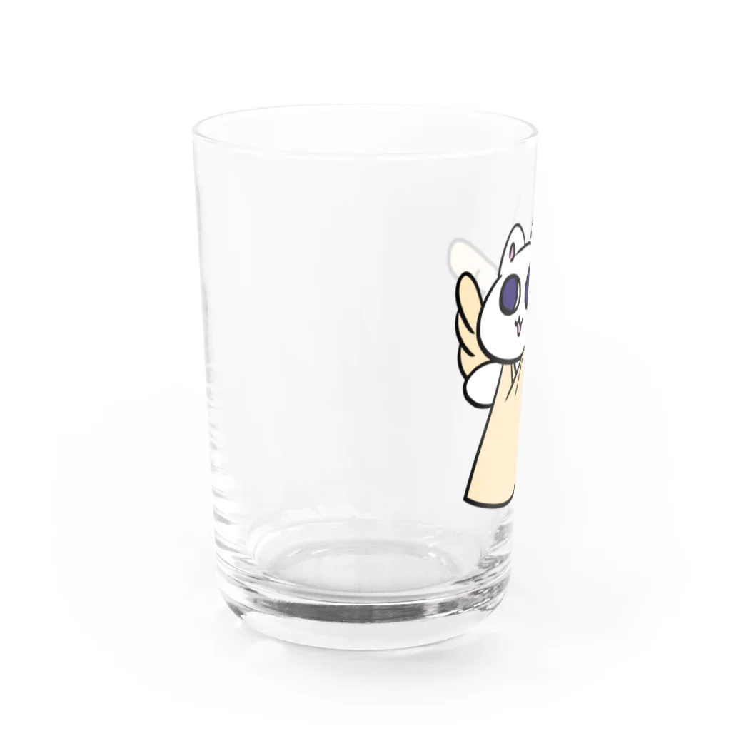 Animaru639のサモトラケのニャケ Water Glass :left