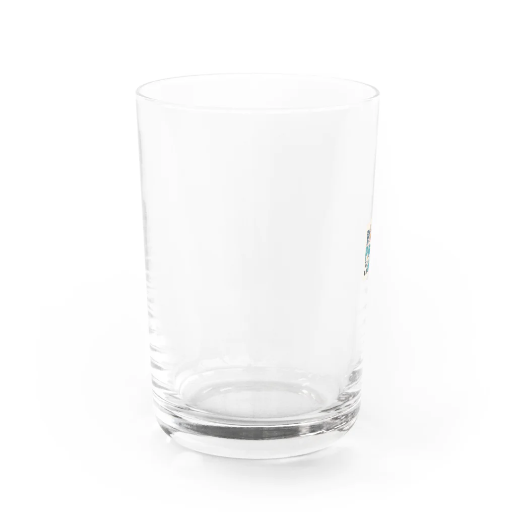 tocha2024@allのゆるきゃらPOWER Water Glass :left