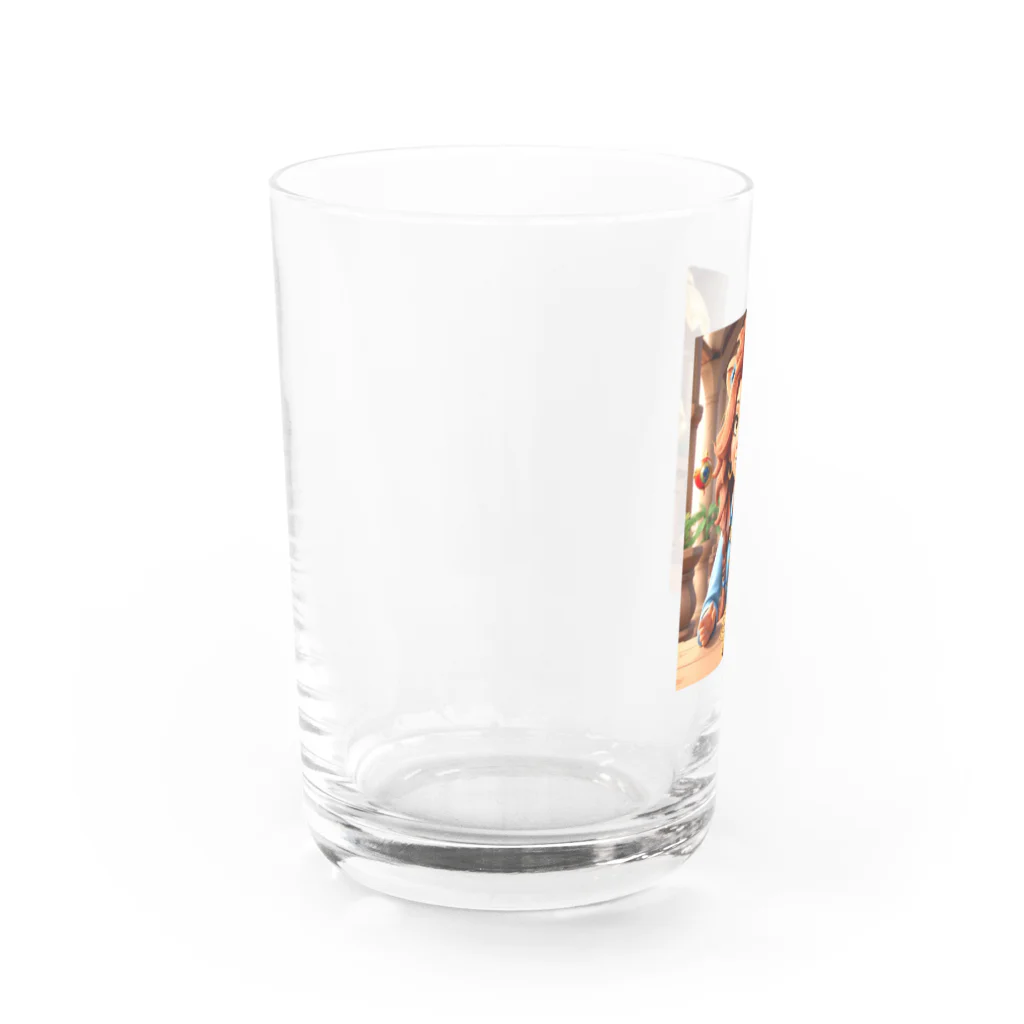 ichigatunの獅子座のれおちゃん　コンプリート１２キャラ Water Glass :left