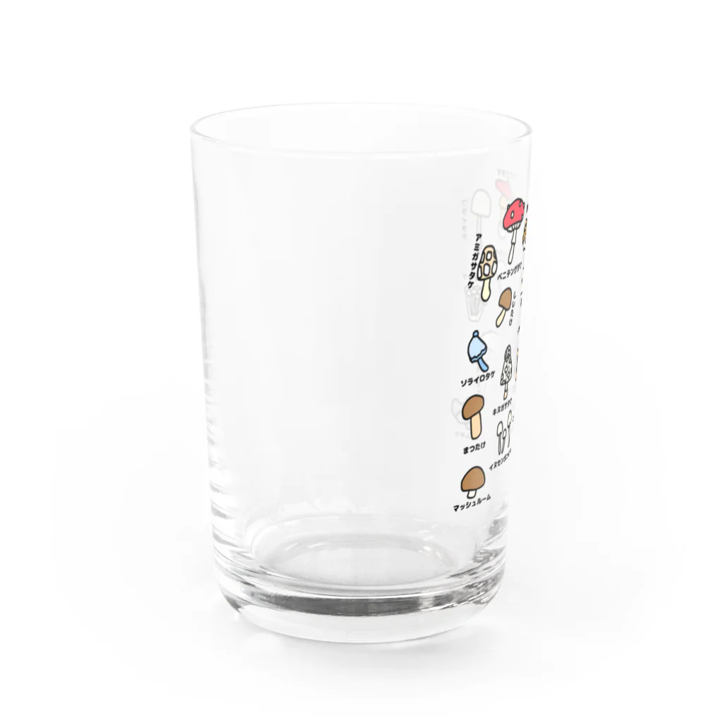 Naoのきのこ図鑑 Water Glass :left