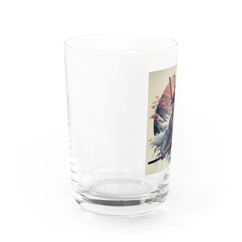 -SSK-の武将 Water Glass :left